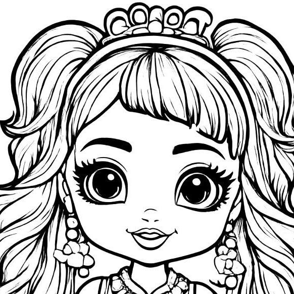 LOL Surprise Doll Coloring Pages