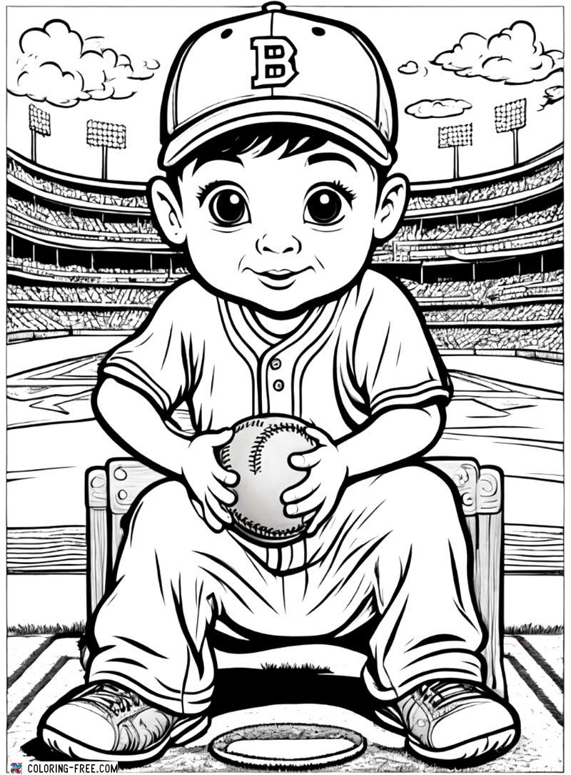 13 Baseball Coloring Pages (Free Unique Printables)