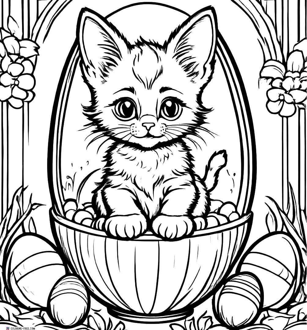 21 Easter Egg Coloring Pages (Free Unique Printables)