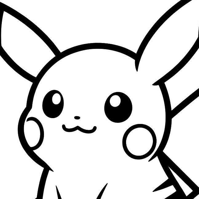 Pikachu Coloring Pages