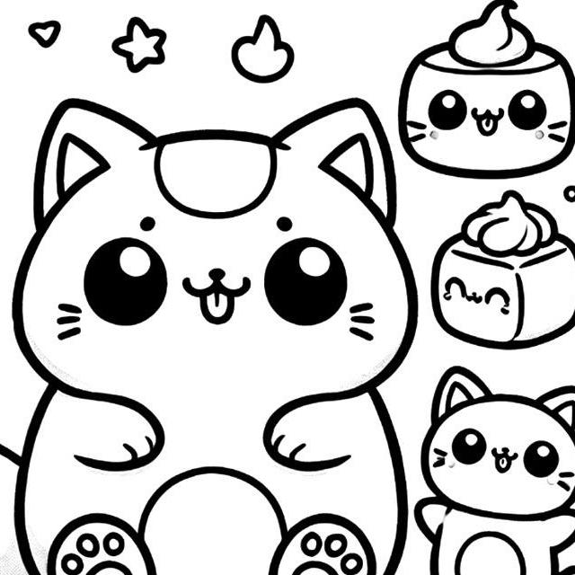 Squishmallow Coloring Pages