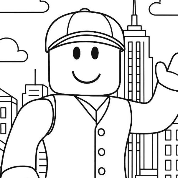 Roblox Coloring Pages